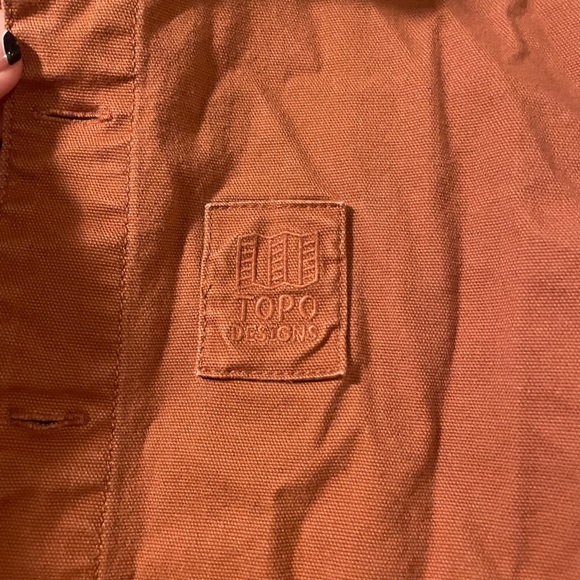 Topo Designs Rust Utility Jacket - Picture 2 of 3
